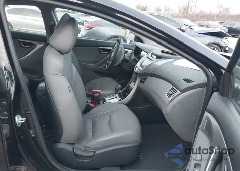 2012 Hyundai Elantra Limited from USA, damaged, VIN 5NPDH4AE0CH082248